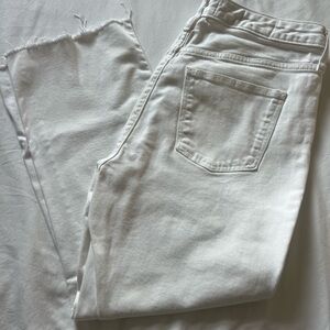 Women's Universal Thread Raw Hem Cropped Ankle Jeans Size 10